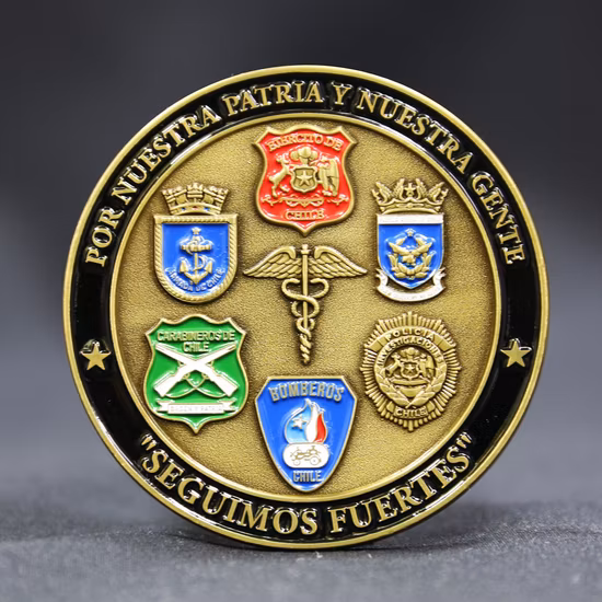 Custom Logo Military Souvenir Roman Antique Liberty Metal Challenge Coin Soft Enamel Titanium Collectible Game Bitcoin Selling Gold Coins Gift